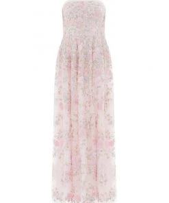 Needle & Thread Holding LTD Womenswear Rose Dream Strapless Corset Ankle Gown