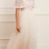 Needle & Thread Holding LTD Rosie Lace Bodice Short Sleeve Ankle Gown Womenswear