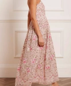 Needle & Thread Holding LTD Womenswear Rosie Lace Corset Ankle Gown