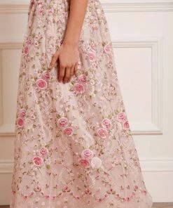 Needle & Thread Holding LTD Womenswear Rosie Lace Corset Ankle Gown