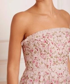 Needle & Thread Holding LTD Womenswear Rosie Lace Corset Ankle Gown