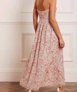 Needle & Thread Holding LTD Womenswear Rosie Lace Corset Ankle Gown