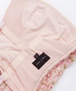 Needle & Thread Holding LTD Rosie Lace Corset Micro Mini Dress