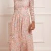 Needle & Thread Holding LTD Secret Garden Long Sleeve Ankle Gown Womenswear