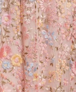 Needle & Thread Holding LTD Secret Garden Long Sleeve Ankle Gown Womenswear