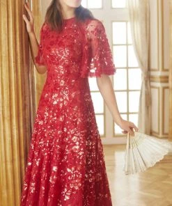 Needle & Thread Holding LTD Womenswear Sequin Ribbon Ballerina Dress