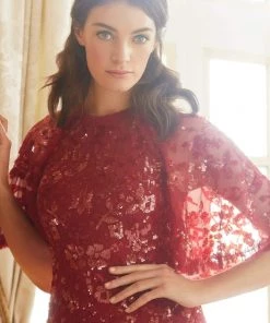 Needle & Thread Holding LTD Womenswear Sequin Ribbon Gown