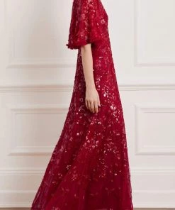 Needle & Thread Holding LTD Womenswear Sequin Ribbon Gown