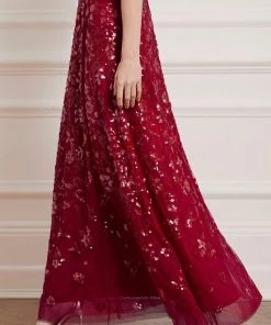 Needle & Thread Holding LTD Womenswear Sequin Ribbon Gown