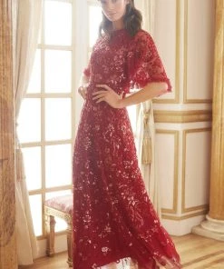 Needle & Thread Holding LTD Womenswear Sequin Ribbon Gown