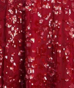 Needle & Thread Holding LTD Sequin Ribbon Mini Dress