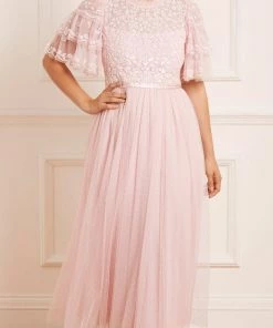 Needle & Thread Holding LTD Womenswear Seren Bodice Ankle Gown