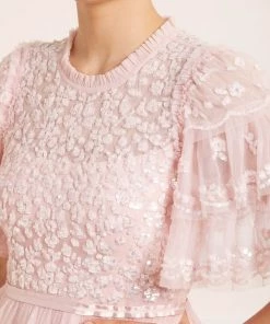 Needle & Thread Holding LTD Womenswear Seren Bodice Ankle Gown