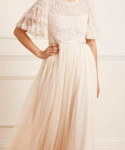 Needle & Thread Holding LTD Womenswear Seren Bodice Ankle Gown