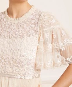 Needle & Thread Holding LTD Womenswear Seren Bodice Ankle Gown