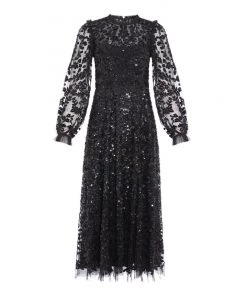 Needle & Thread Holding LTD Womenswear Seren Long Sleeve Ballerina Dress