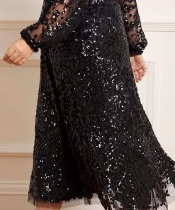 Needle & Thread Holding LTD Womenswear Seren Long Sleeve Ballerina Dress