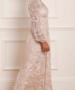 Needle & Thread Holding LTD Womenswear Shimmer Fairytale V-Neck Gown