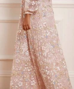 Needle & Thread Holding LTD Womenswear Shimmer Fairytale V-Neck Gown