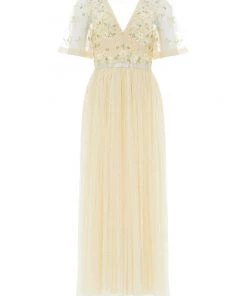 Needle & Thread Holding LTD Shimmer Primrose Bodice Ankle Gown