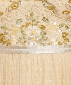 Needle & Thread Holding LTD Shimmer Primrose Bodice Ankle Gown