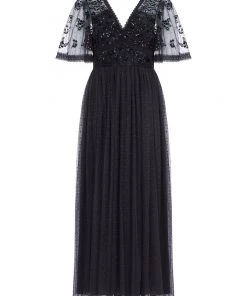 Needle & Thread Holding LTD Shimmer Primrose Bodice Ankle Gown