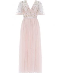 Needle & Thread Holding LTD Womenswear Shimmer Primrose Bodice Ankle Gown