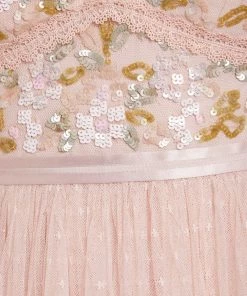 Needle & Thread Holding LTD Womenswear Shimmer Primrose Bodice Ankle Gown