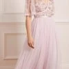 Needle & Thread Holding LTD Shimmer Primrose Bodice Ankle Gown Womenswear