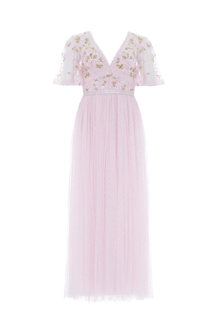 Needle & Thread Holding LTD Shimmer Primrose Bodice Ankle Gown Womenswear 4 Needle & Thread Holding LTD Shimmer Primrose Bodice Ankle Gown Womenswear