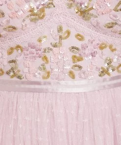 Needle & Thread Holding LTD Shimmer Primrose Bodice Ankle Gown Womenswear 14 Needle & Thread Holding LTD Shimmer Primrose Bodice Ankle Gown Womenswear