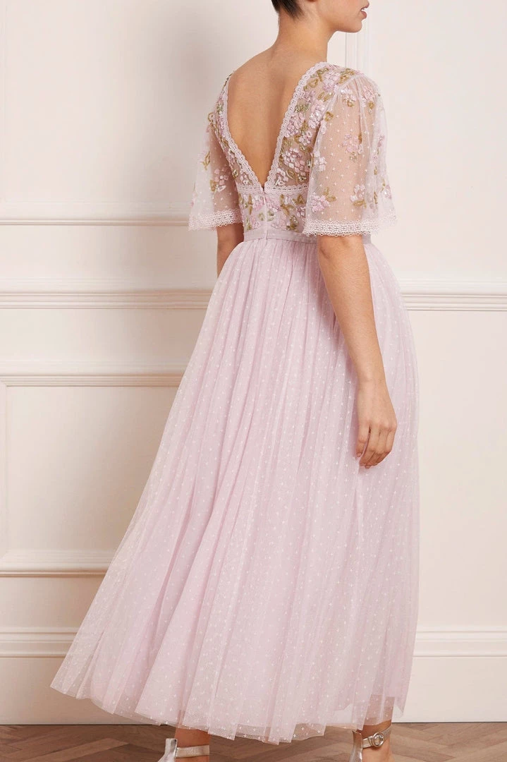 Needle & Thread Holding LTD Shimmer Primrose Bodice Ankle Gown Womenswear 9 Needle & Thread Holding LTD Shimmer Primrose Bodice Ankle Gown Womenswear