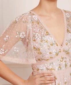 Needle & Thread Holding LTD Shimmer Primrose Gown