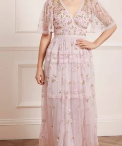 Needle & Thread Holding LTD Shimmer Primrose Gown Womenswear