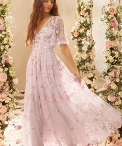 Needle & Thread Holding LTD Shimmer Primrose Gown Womenswear