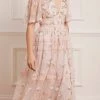 Needle & Thread Holding LTD Womenswear Shimmer Primrose Midaxi Dress