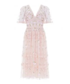 Needle & Thread Holding LTD Womenswear Shimmer Primrose Midaxi Dress