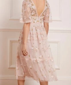 Needle & Thread Holding LTD Womenswear Shimmer Primrose Midaxi Dress