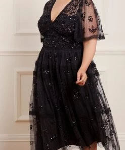 Needle & Thread Holding LTD Shimmer Primrose Midaxi Dress Womenswear