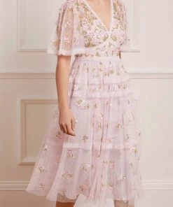 Needle & Thread Holding LTD Shimmer Primrose Midaxi Dress Womenswear