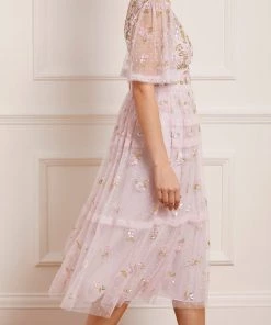 Needle & Thread Holding LTD Shimmer Primrose Midaxi Dress Womenswear