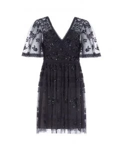 Needle & Thread Holding LTD Shimmer Primrose Mini Dress Womenswear