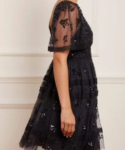 Needle & Thread Holding LTD Shimmer Primrose Mini Dress Womenswear