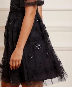 Needle & Thread Holding LTD Shimmer Primrose Mini Dress Womenswear