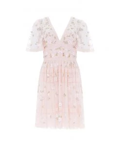 Needle & Thread Holding LTD Shimmer Primrose Mini Dress Womenswear