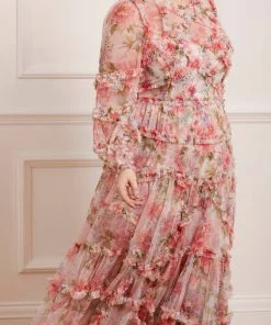 Needle & Thread Holding LTD Womenswear Summer Song Diamond Ruffle Ballerina Dress 13 Needle & Thread Holding LTD Womenswear Summer Song Diamond Ruffle Ballerina Dress