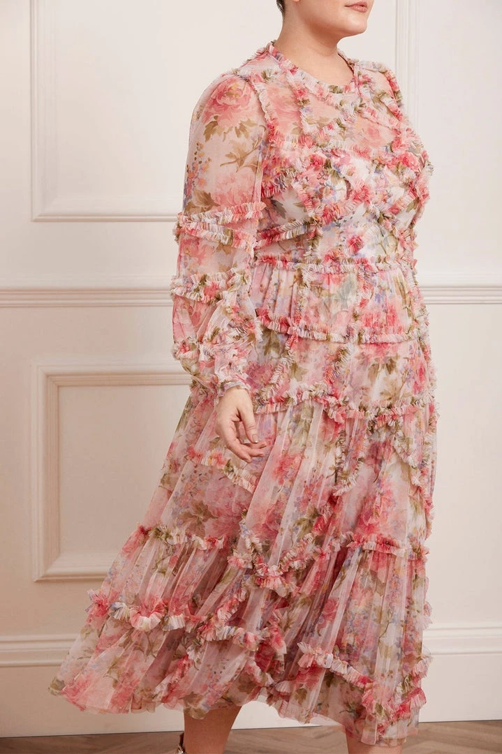 Needle & Thread Holding LTD Womenswear Summer Song Diamond Ruffle Ballerina Dress 5 Needle & Thread Holding LTD Womenswear Summer Song Diamond Ruffle Ballerina Dress