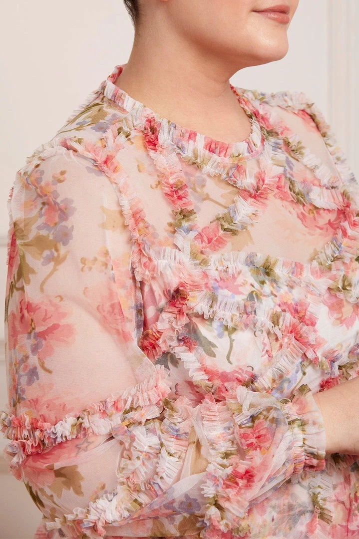 Needle & Thread Holding LTD Womenswear Summer Song Diamond Ruffle Ballerina Dress 6 Needle & Thread Holding LTD Womenswear Summer Song Diamond Ruffle Ballerina Dress