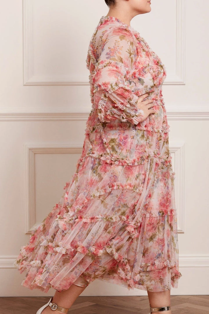 Needle & Thread Holding LTD Womenswear Summer Song Diamond Ruffle Ballerina Dress 8 Needle & Thread Holding LTD Womenswear Summer Song Diamond Ruffle Ballerina Dress