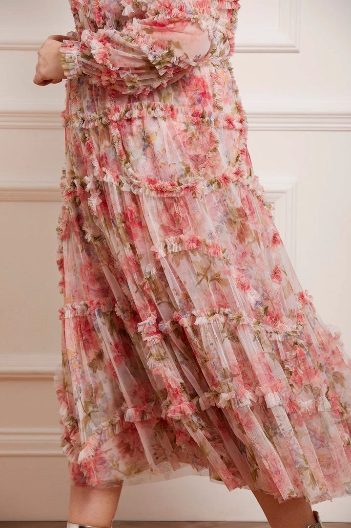 Needle & Thread Holding LTD Womenswear Summer Song Diamond Ruffle Ballerina Dress 9 Needle & Thread Holding LTD Womenswear Summer Song Diamond Ruffle Ballerina Dress